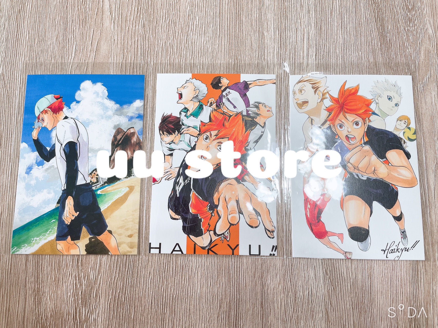 排球少年 鐵盒明信片 仙台款 拆售