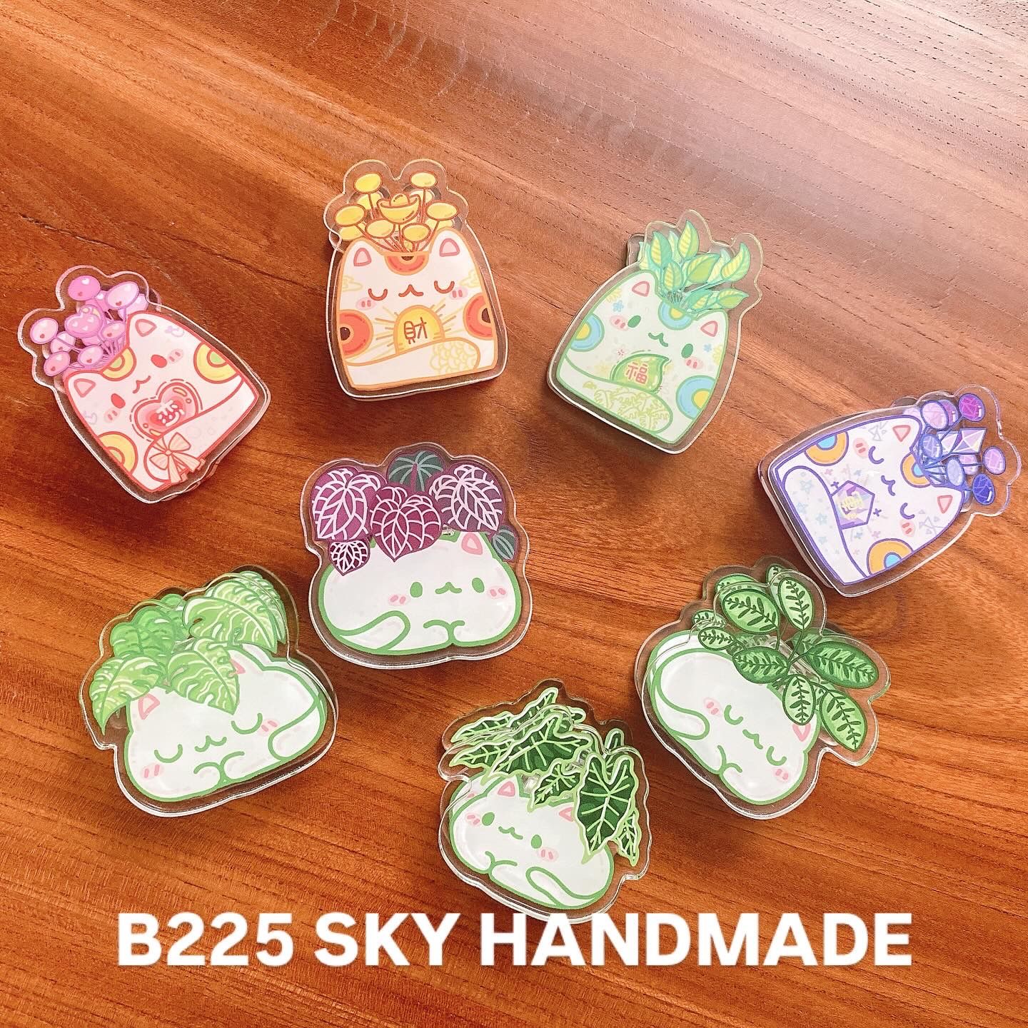 植喵系列文創周邊~壓克力pp夾