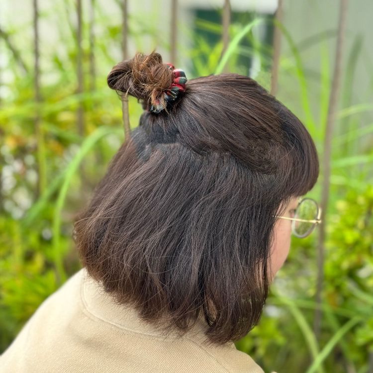 【巧妙藝手】手作素色髮圈．迷你