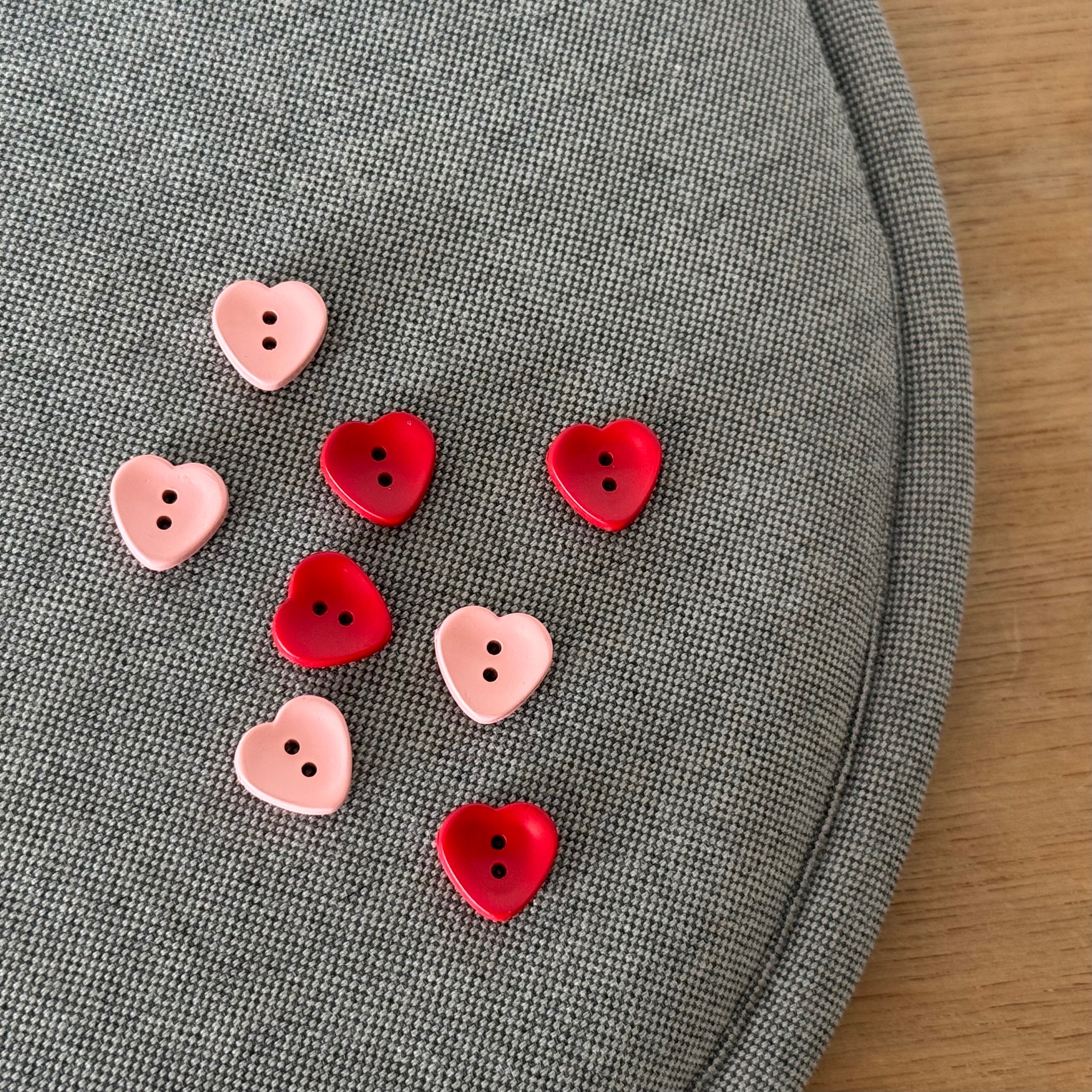 迷你愛心釦
