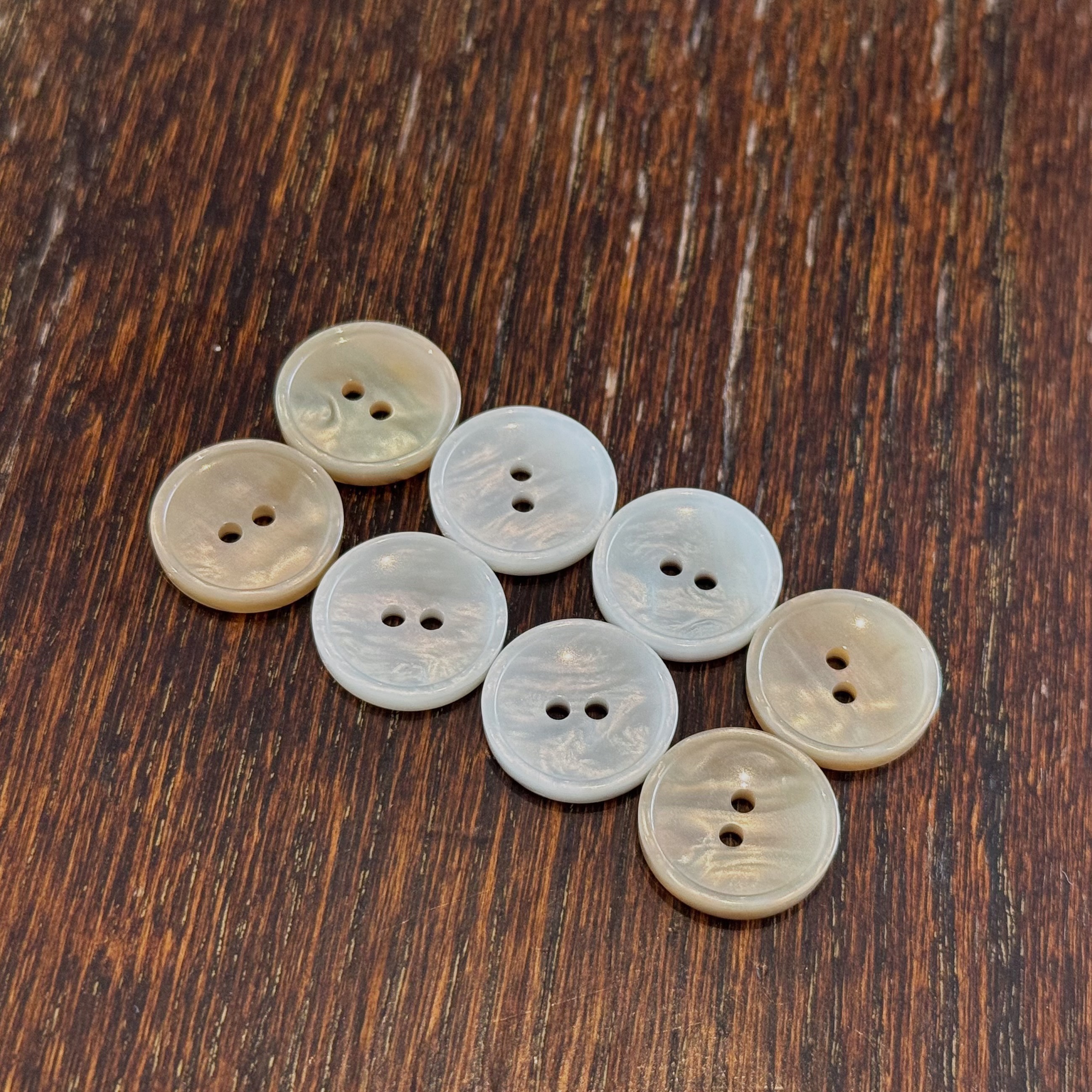 美人魚圓釦（正反面不同）