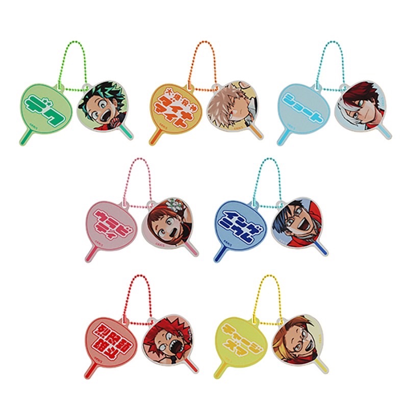 我的英雄學院 原畫扇子吊飾