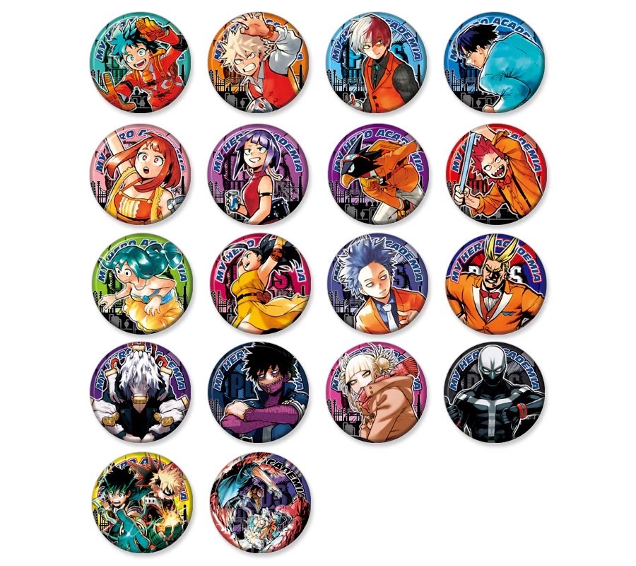 我的英雄學院 原畫徽章第五彈