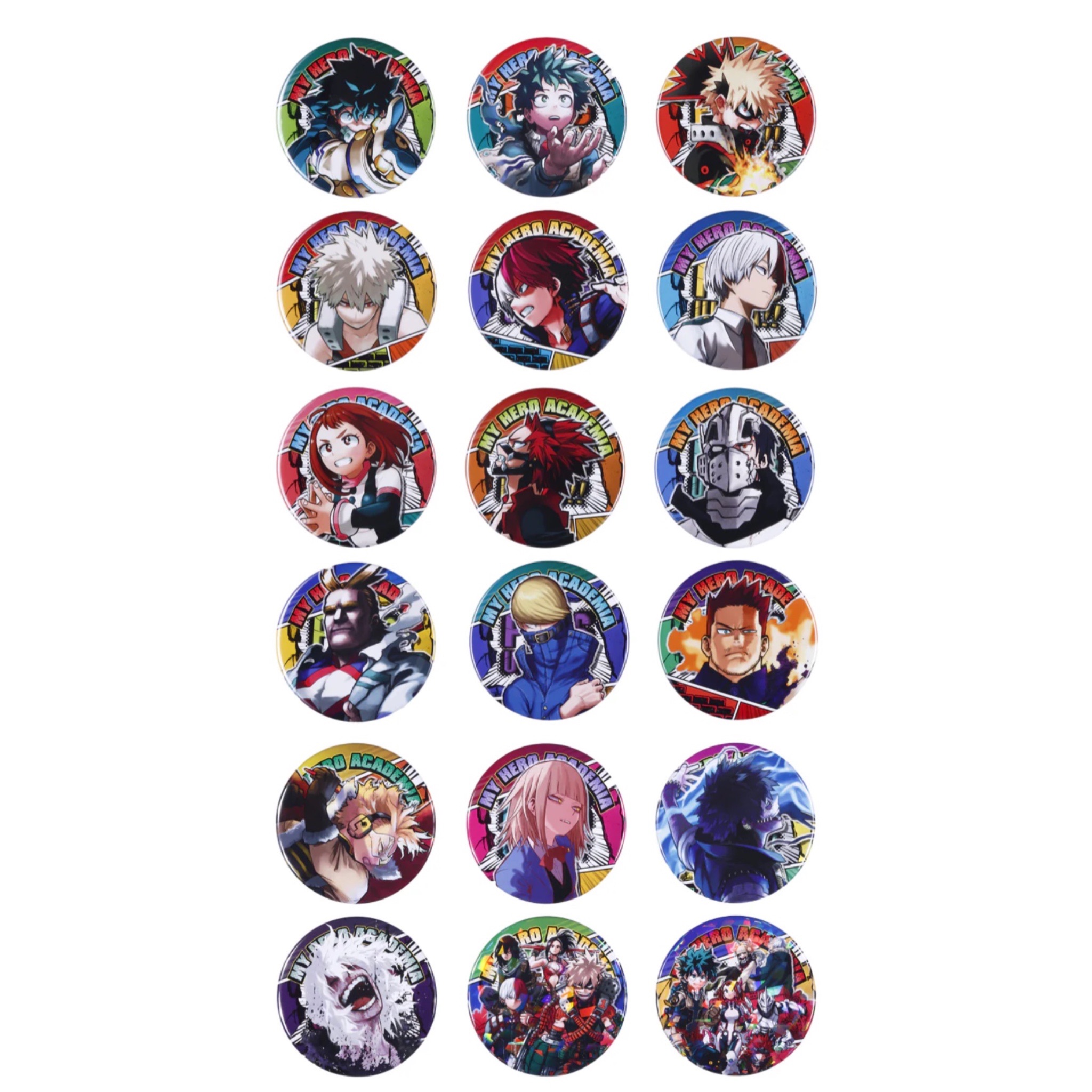 我的英雄學院 原畫徽章第七彈