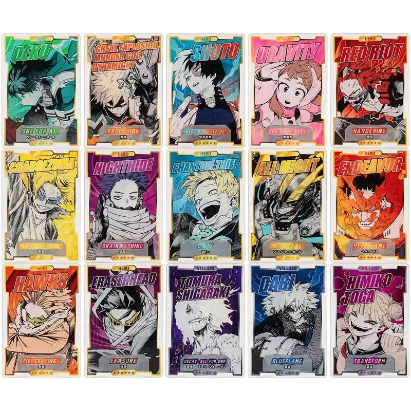 我的英雄學院 數據卡第二彈