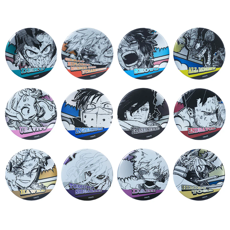 我的英雄學院 浮雕徽章第二彈