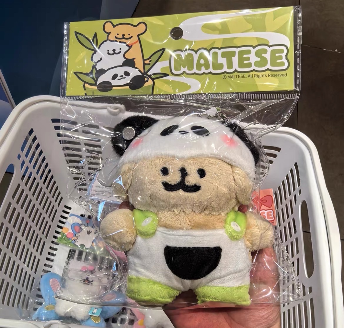 線條小狗娃娃 Maltese