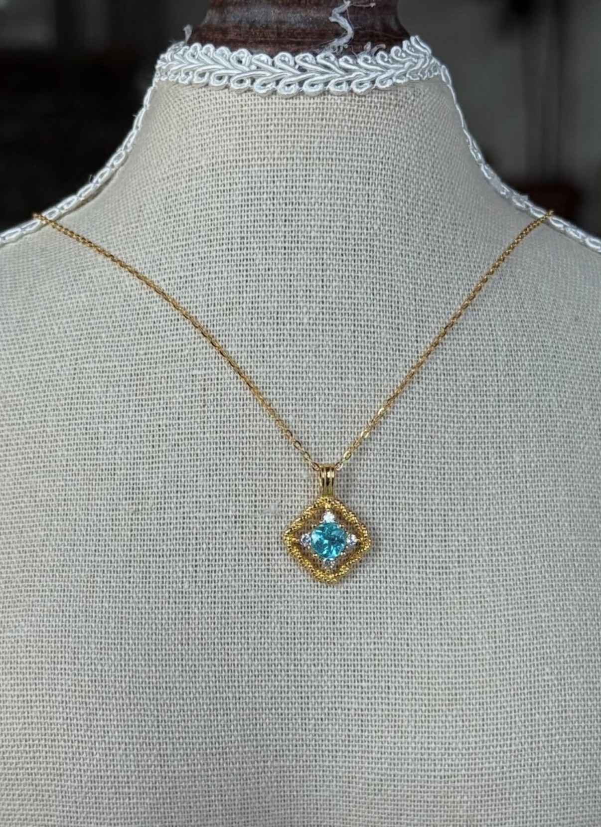 ⁂ 磷灰項鍊/絕版庫存，些微存放痕跡，超值特惠！