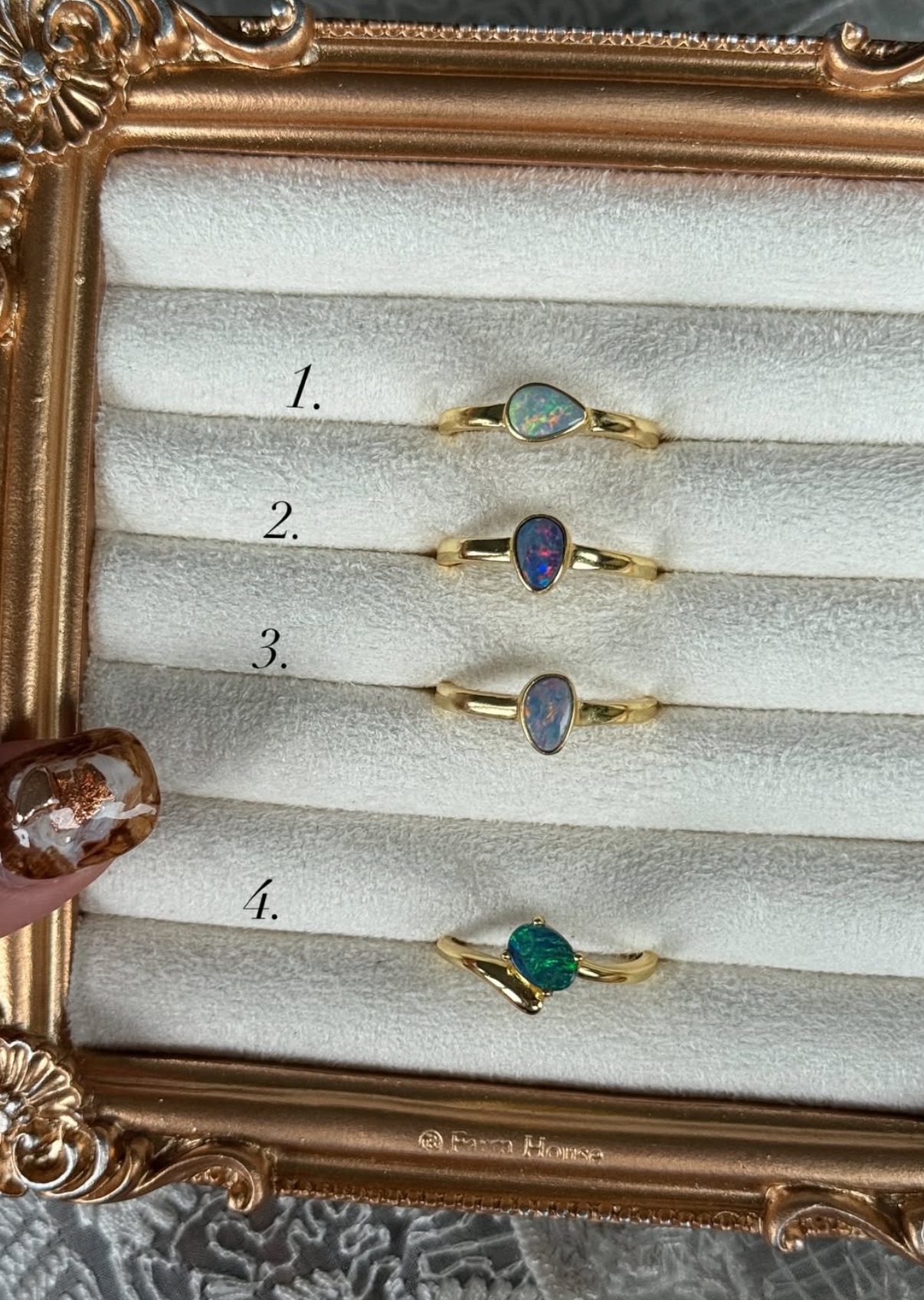 ⁂ 雙層澳洲歐泊