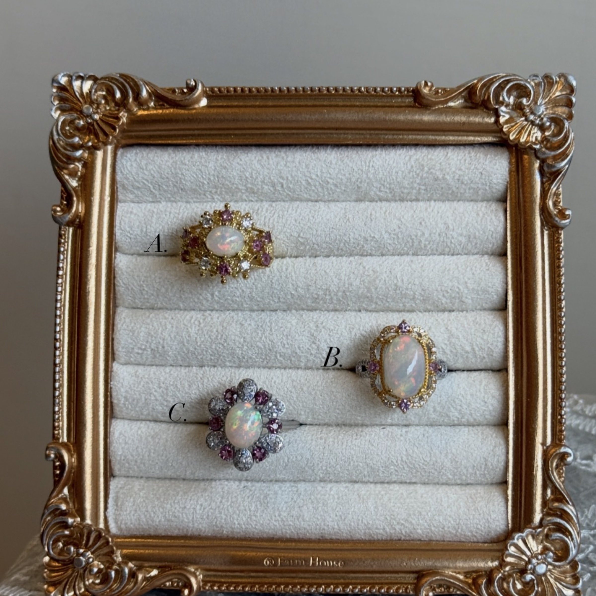 ⁂ 非洲歐泊 × 彩色寶石