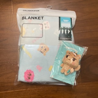 SHINee毛毯+珉豪10cm娃娃