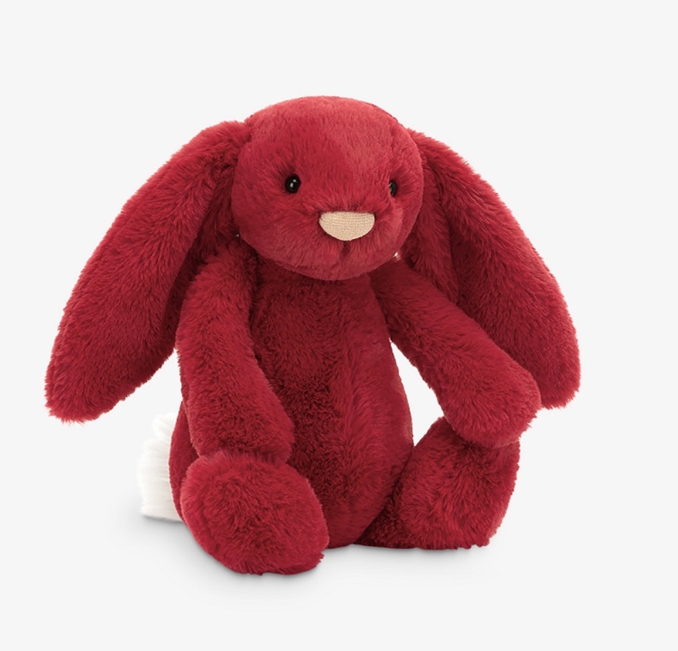 JELLYCAT 聖誕紅莓兔兔