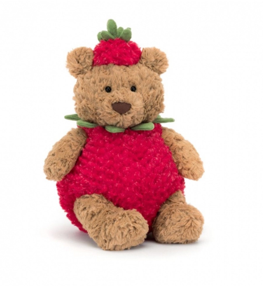 JELLYCAT 🍓草莓巴塞羅熊