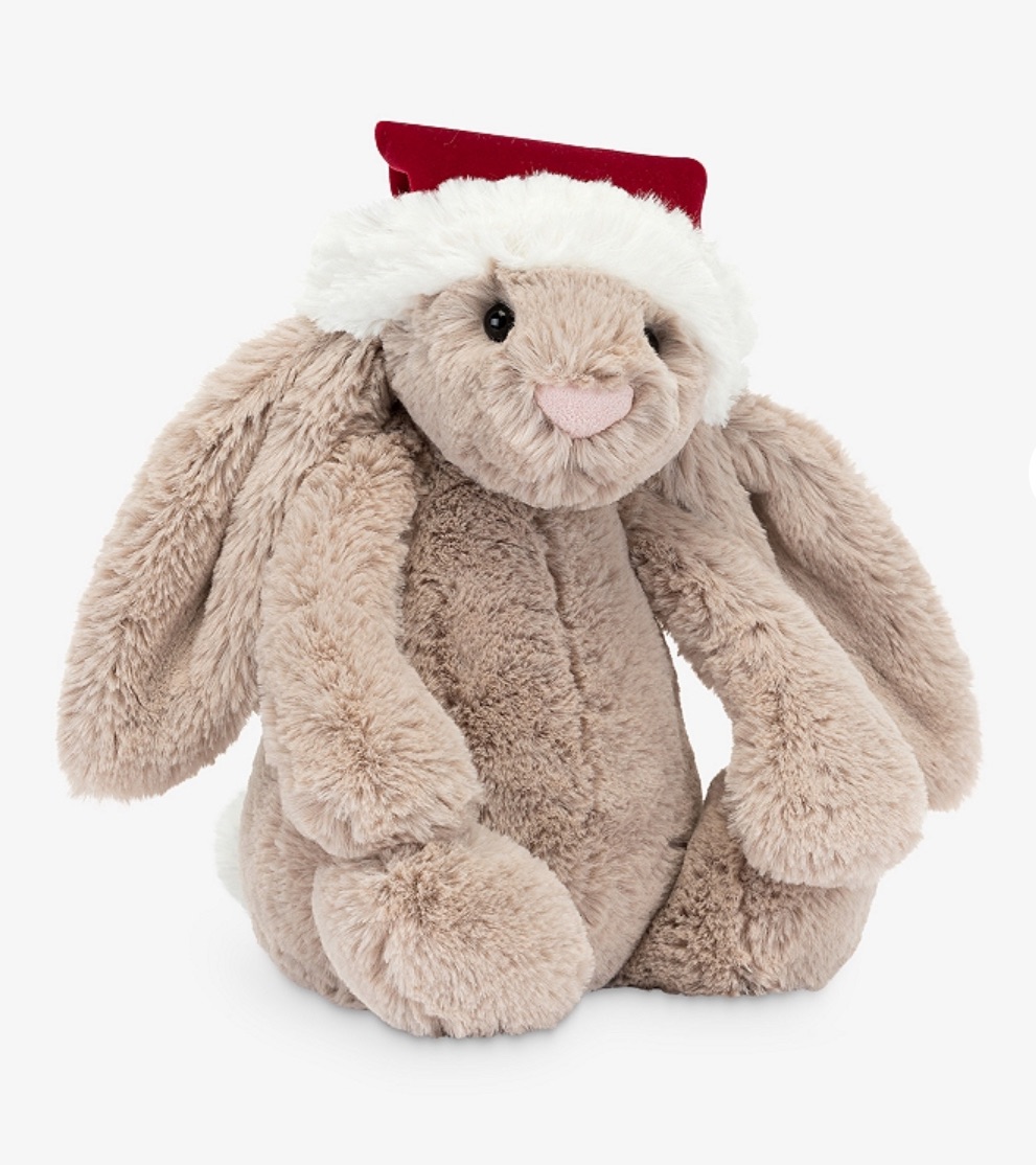 JELLYCAT 聖誕帽兔兔