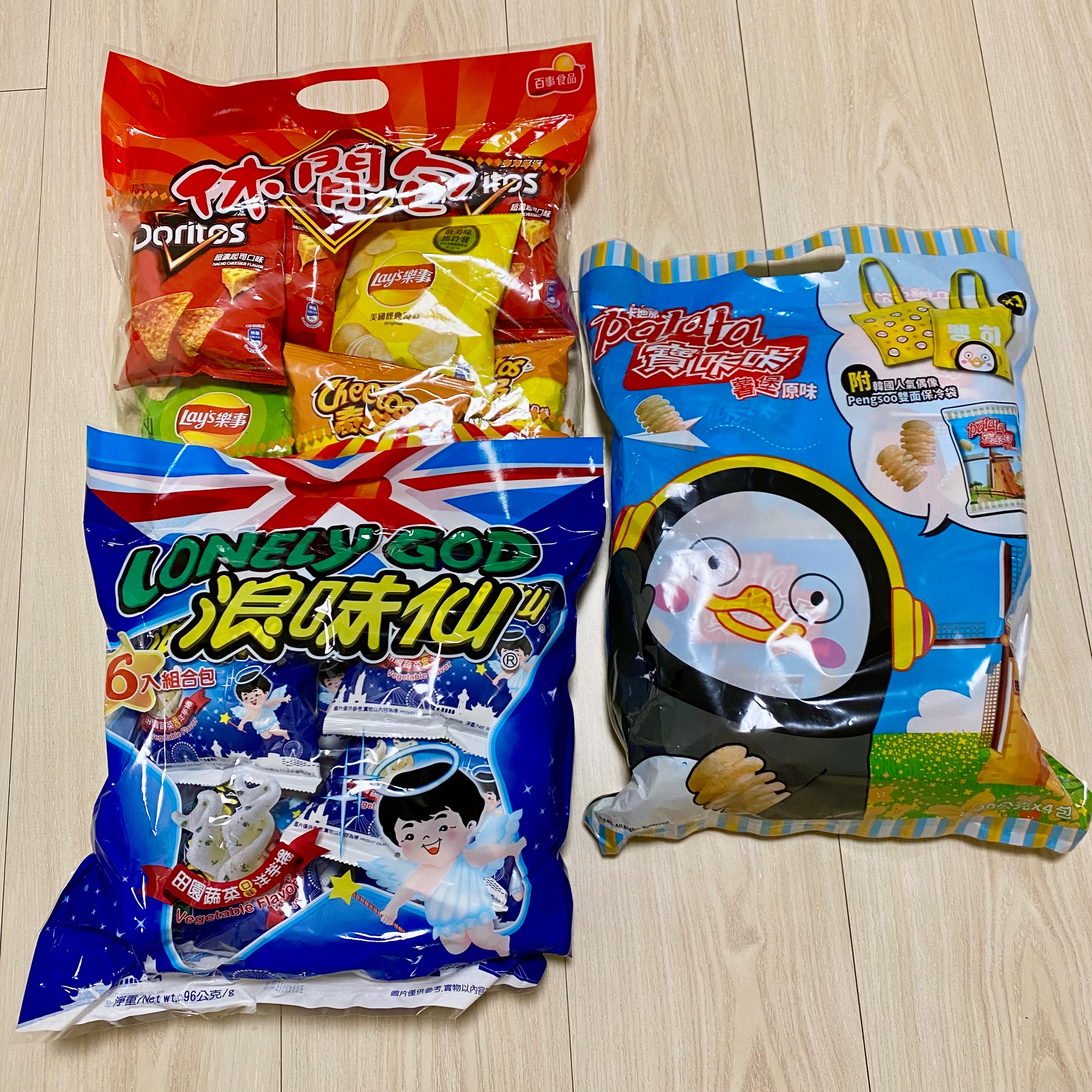 組合包餅乾 百事休閒包/寶咖咖/浪味仙