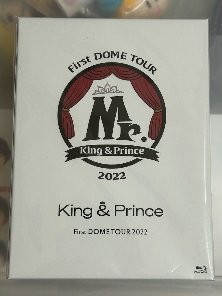 King ＆ Prince First DOME TOUR 2022 〜Mr.〜 日版藍光 初回限定盤 2片裝