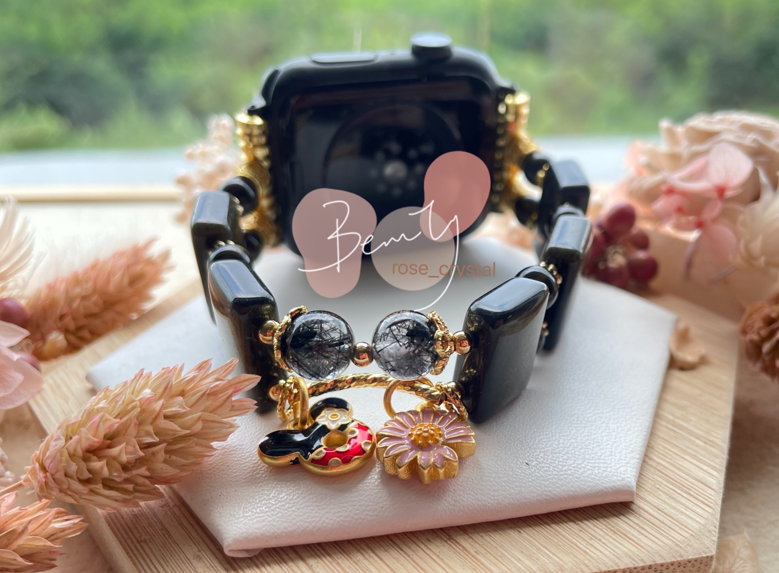 Apple Watch 客製化金曜石手排錶帶