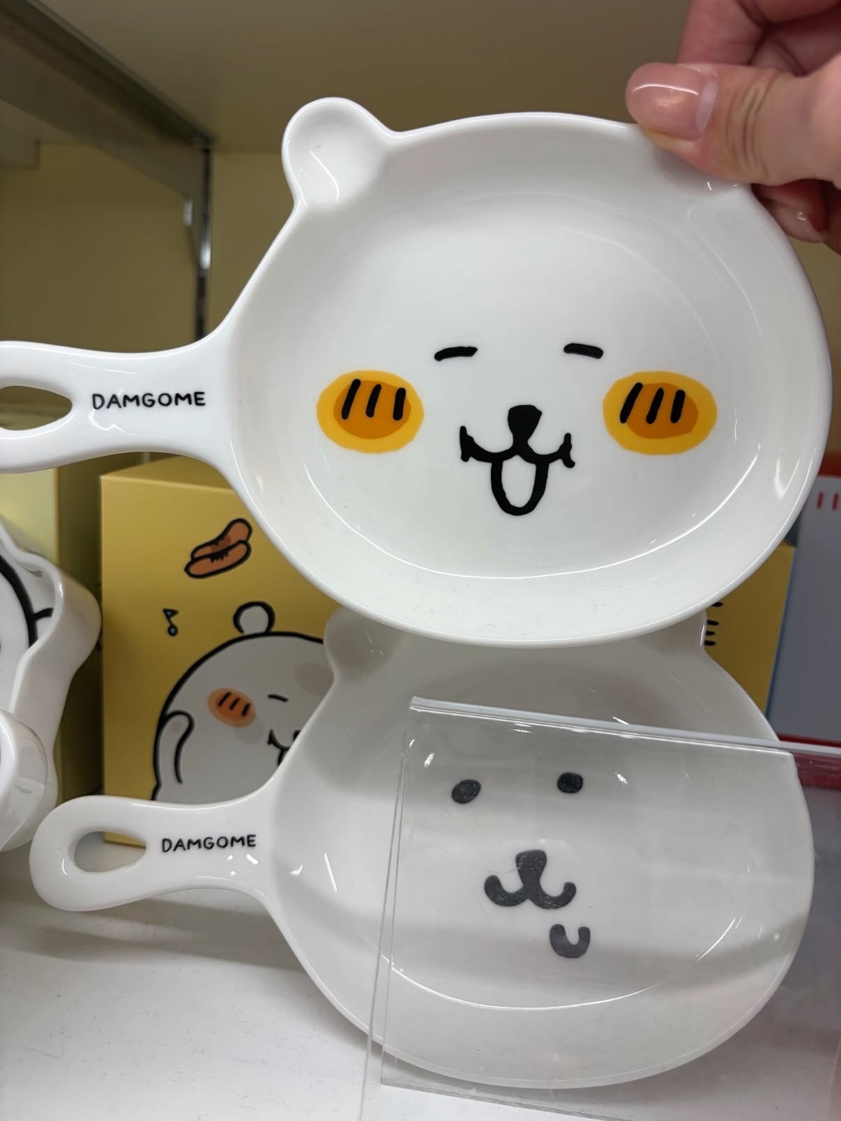 韓國白熊餐盤二件組