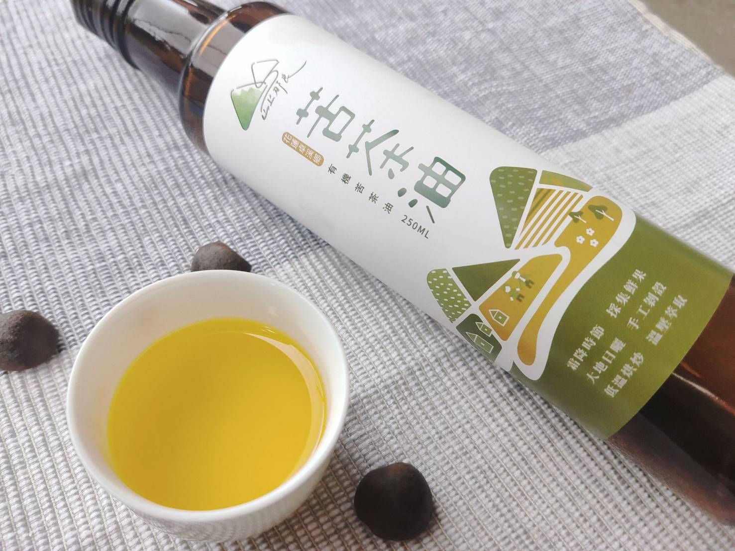 那良農場有機冷壓苦茶油