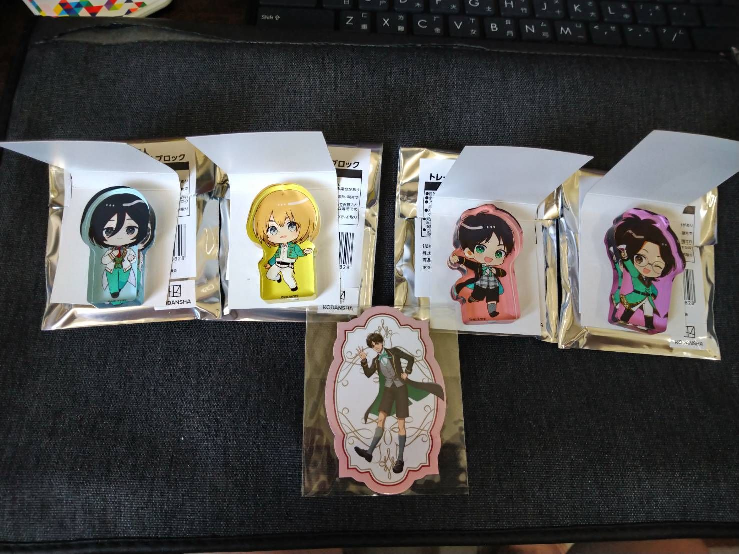 巨人sweet party Q版小壓克力磚_EMA+漢吉