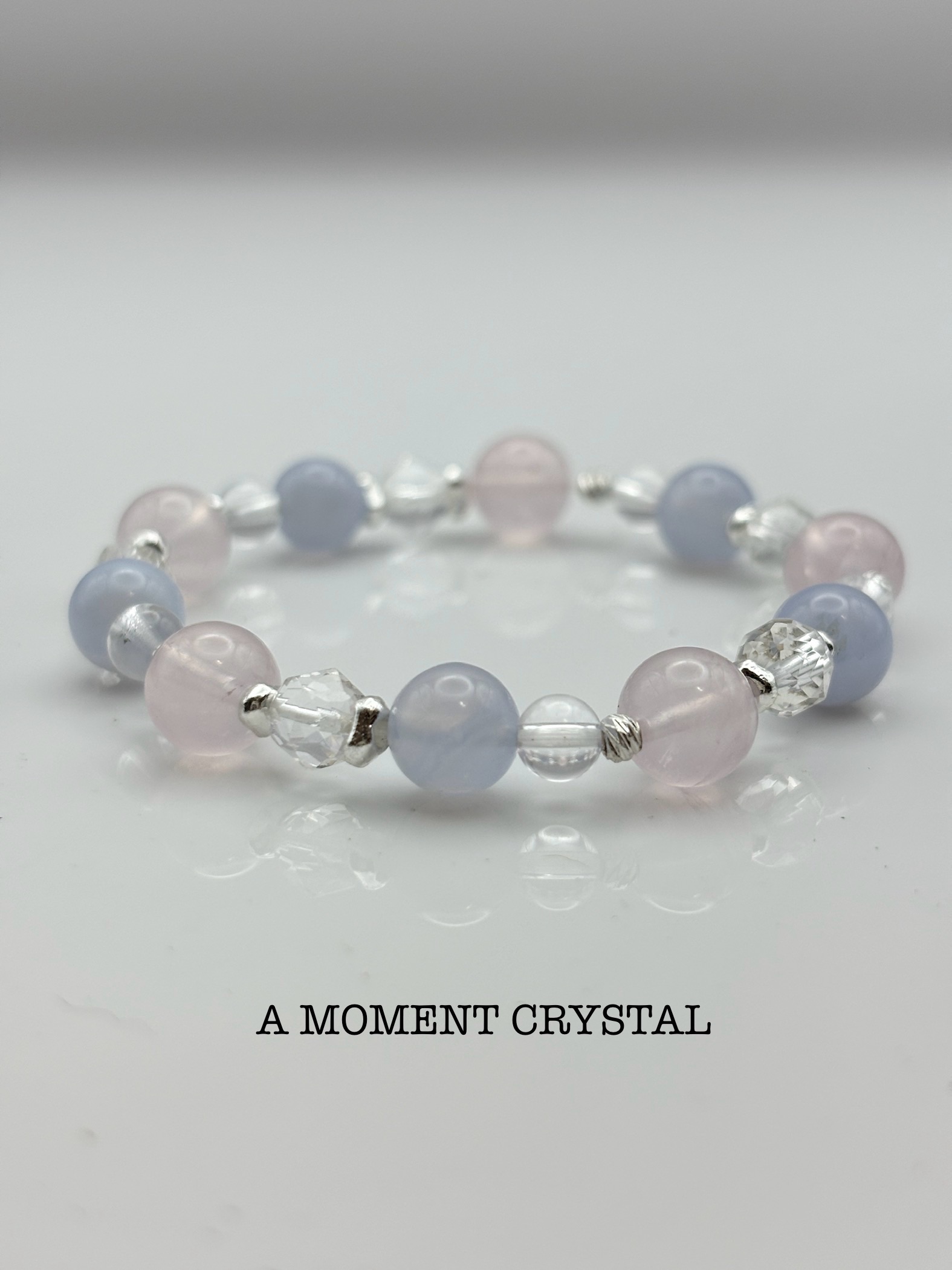 A MOMENT ✨SEVENTEEN應援色｜藍紋瑪瑙｜粉晶｜白水晶