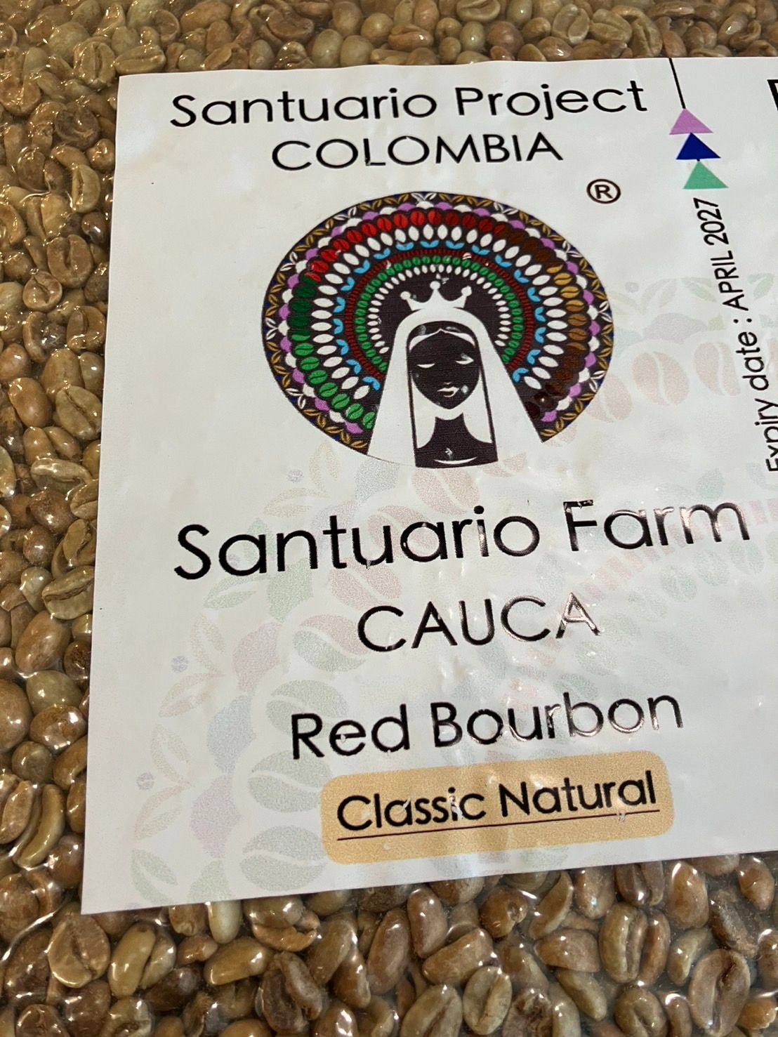 哥倫比亞 聖圖阿里歐莊園  愛情靈藥  紅波本 日曬