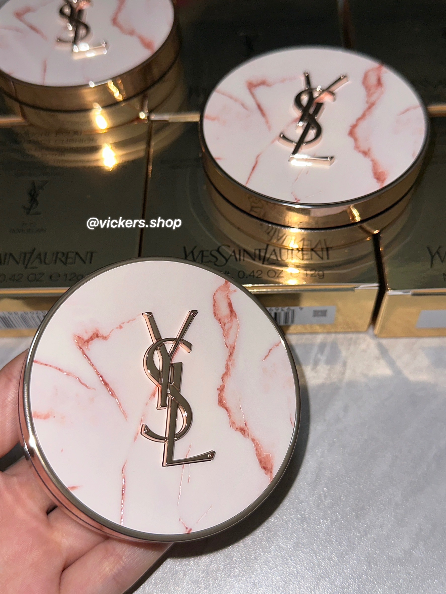 《現貨》YSL七夕限定大理石氣墊