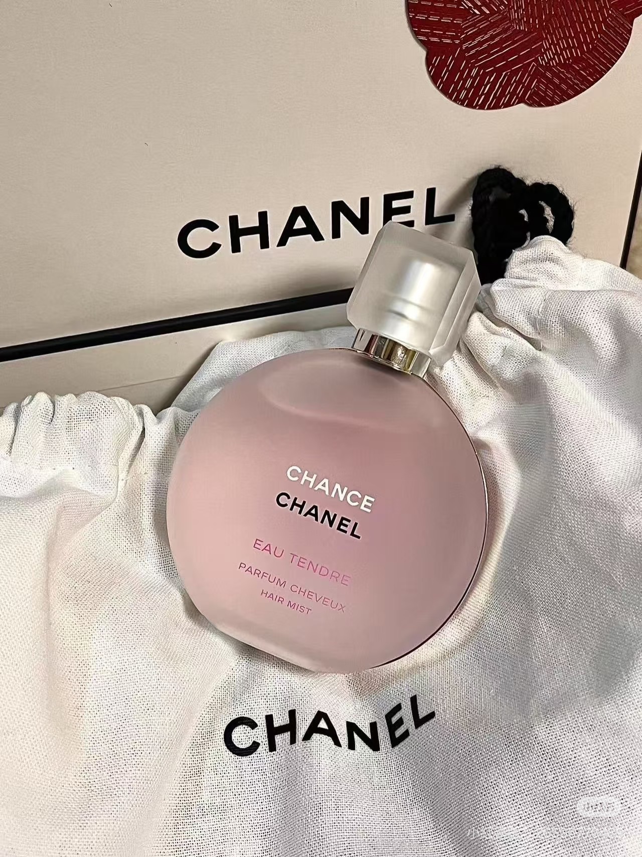 《現貨》香奈兒 粉紅甜蜜髮香噴霧