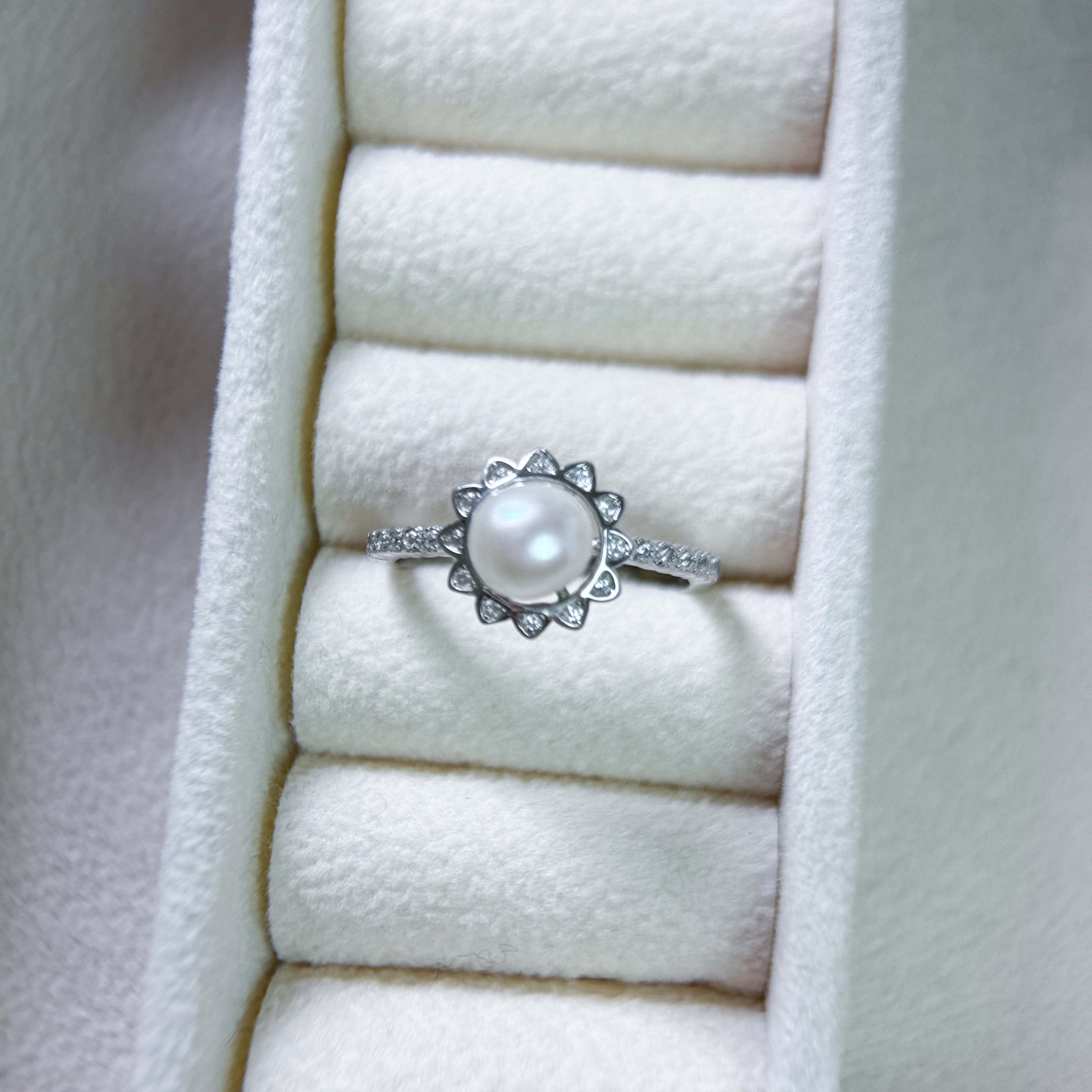 淡水珍珠 925銀戒指