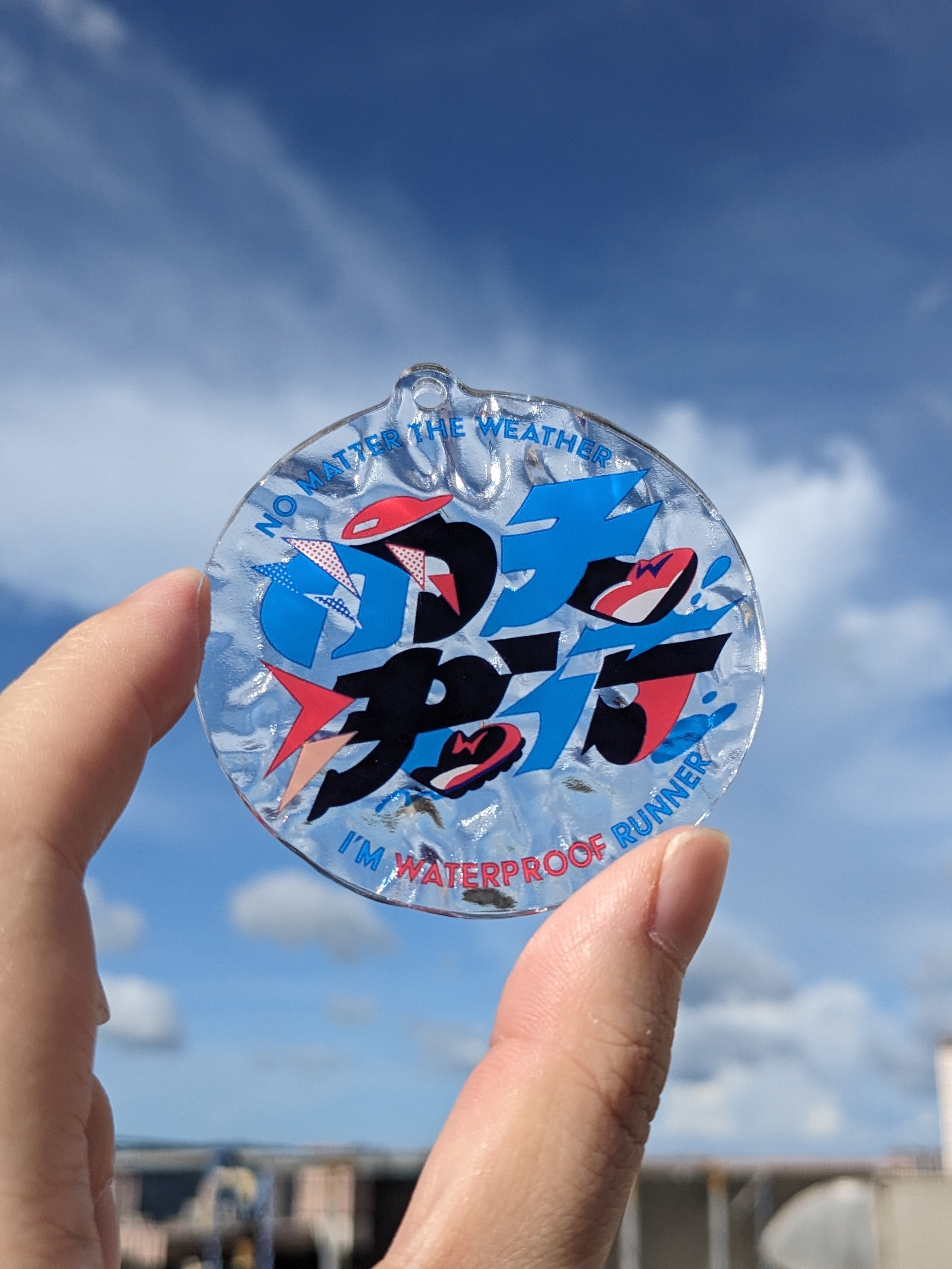 【雨天決行】水波板壓克力吊飾