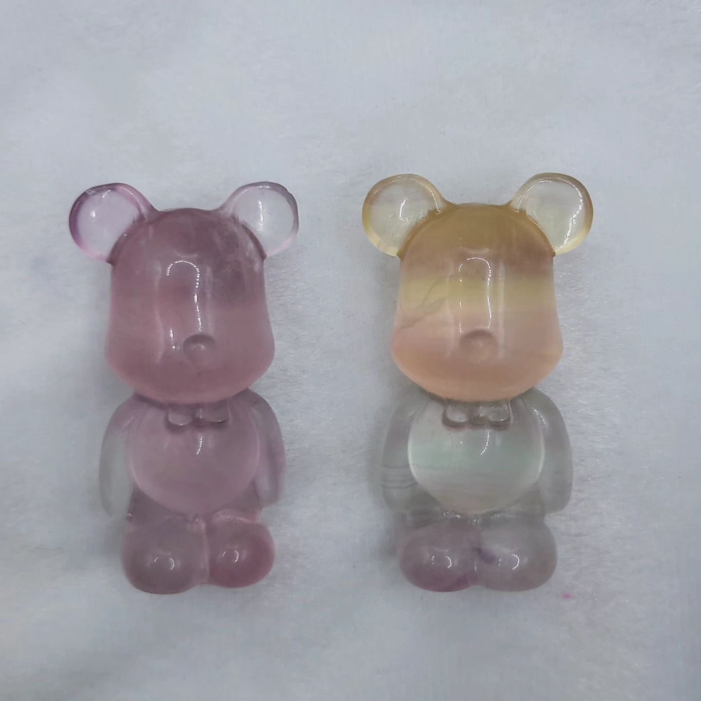 紳士螢石小熊 5.5cm （點圖看描述）