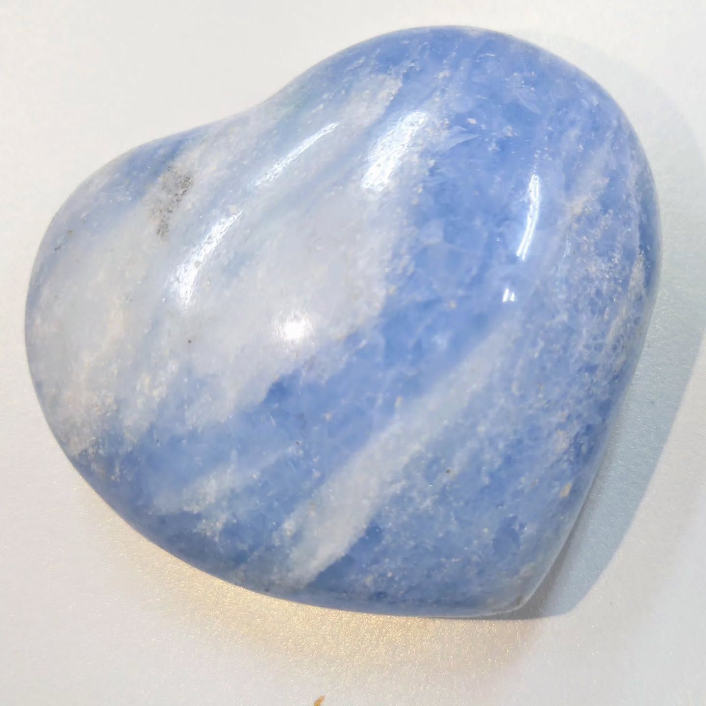 1天青石愛心 約8×6.5公分