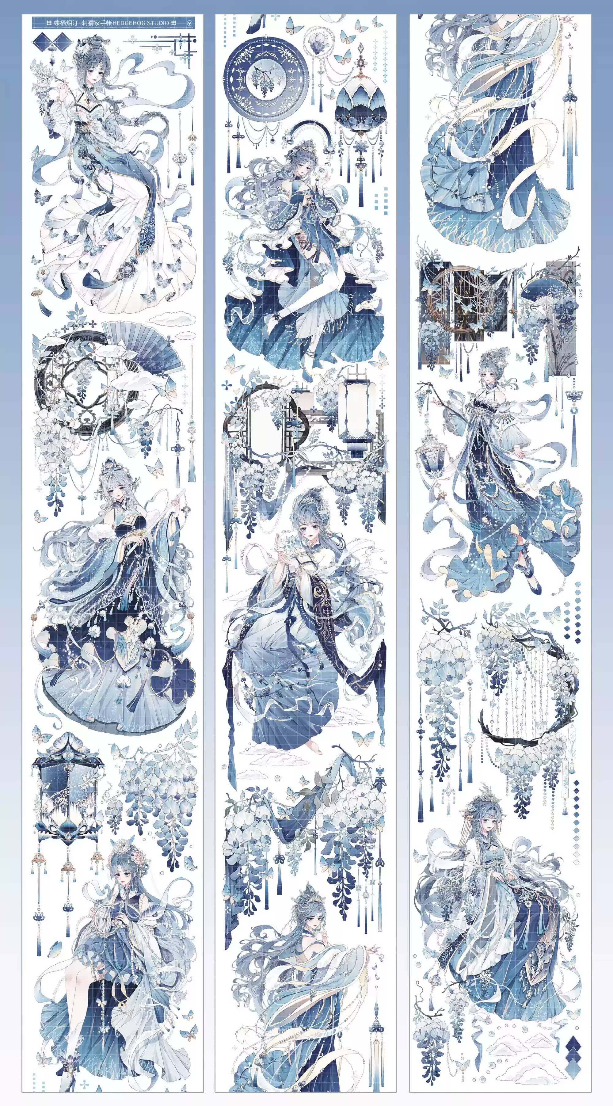 紙膠帶分裝 刺蝟家