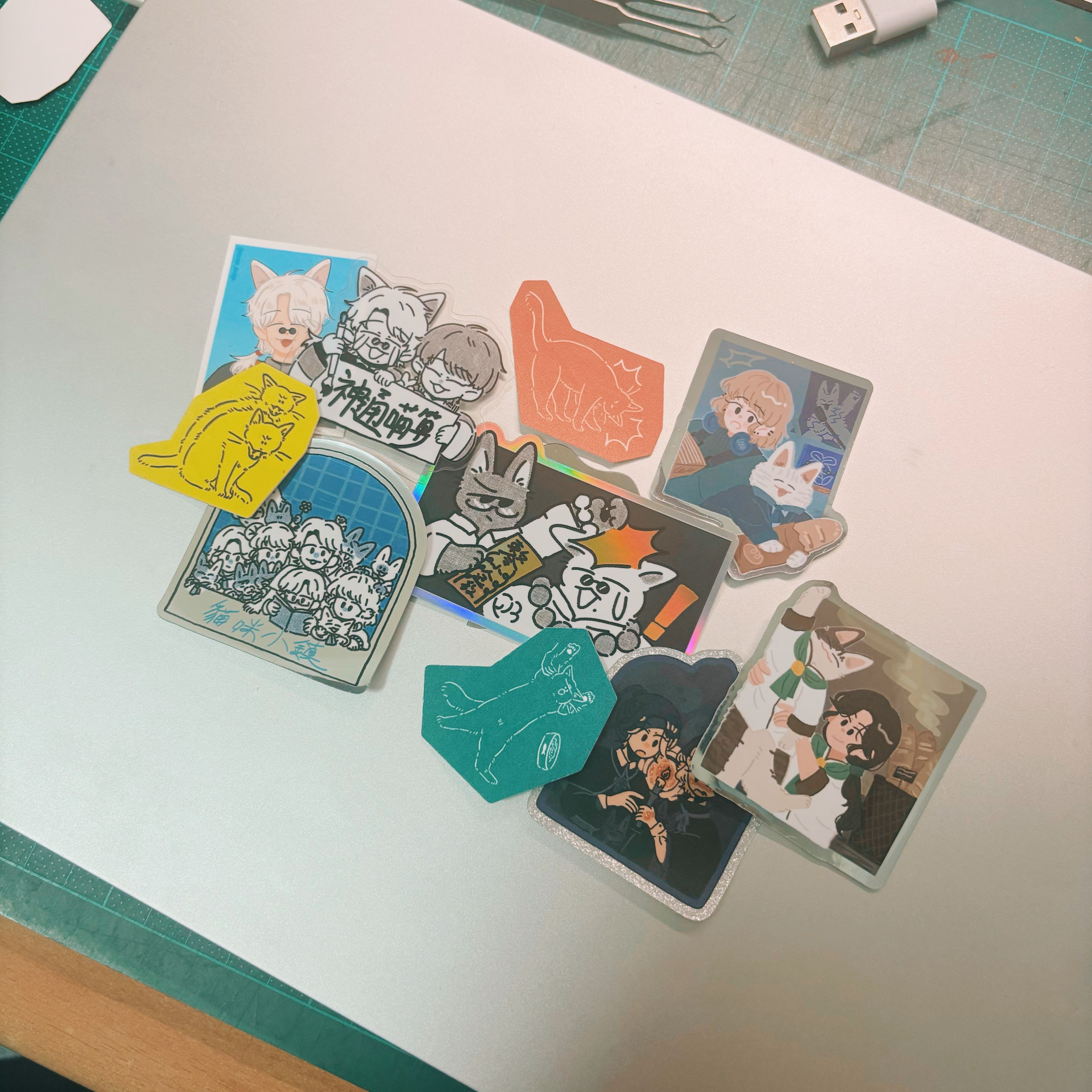 神通喵算貼＆貓咪小鎮貼