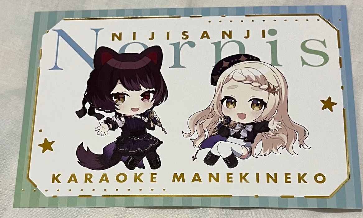 Nornisまねきねこ合作明信片