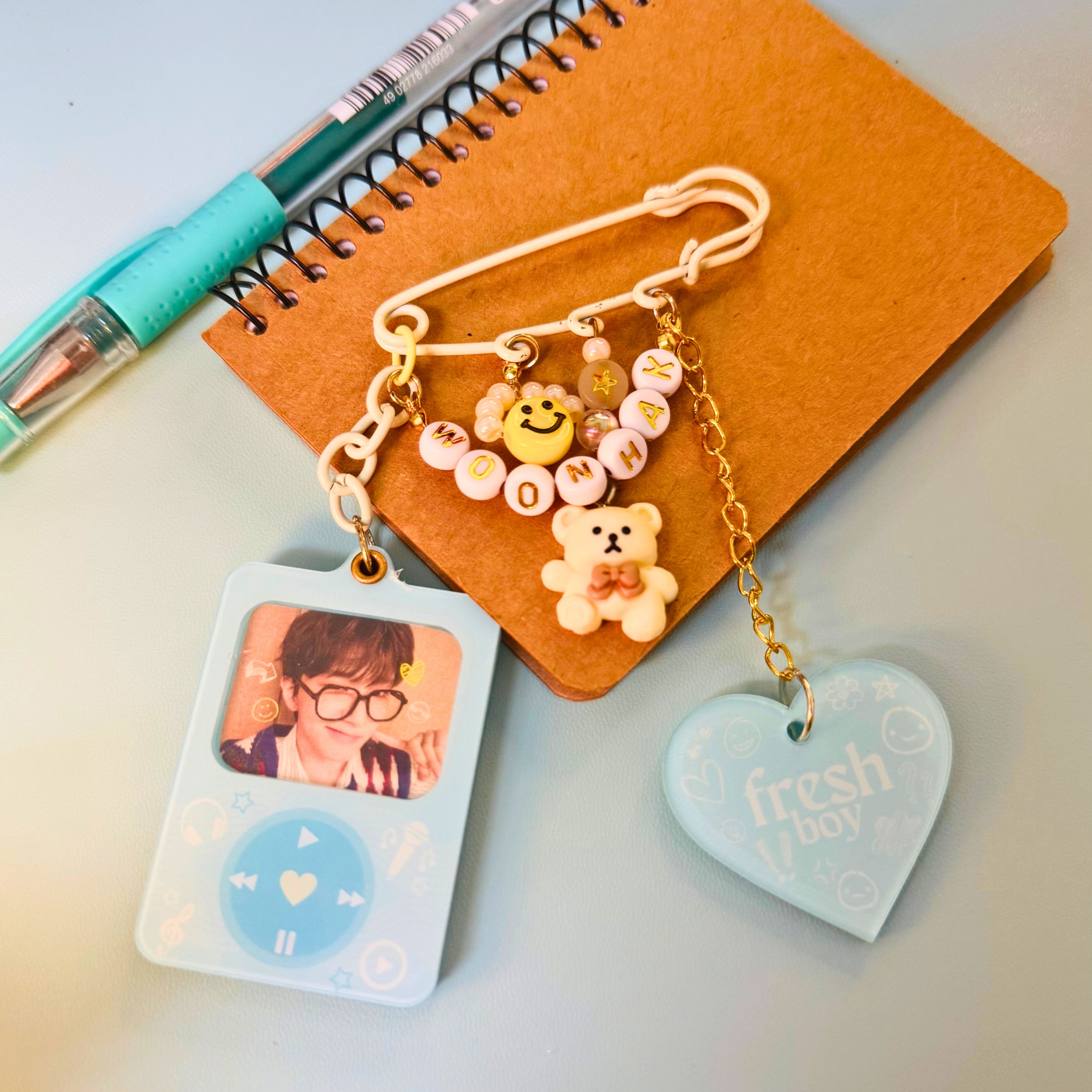 「bndcore」多組件別針魅力《woonhakcore》boynextdoor 雲鶴