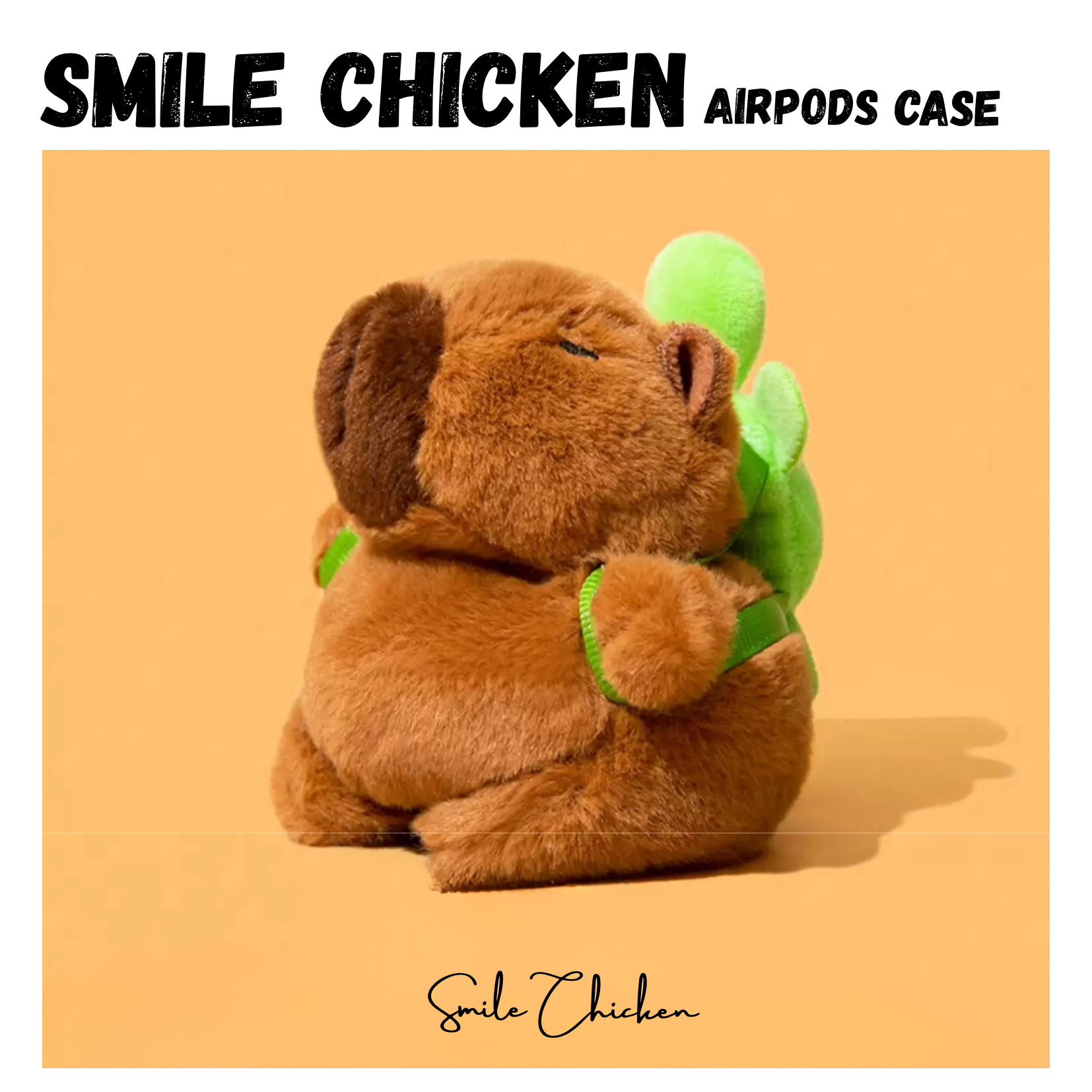 卡皮巴拉 水豚耳機殼😍