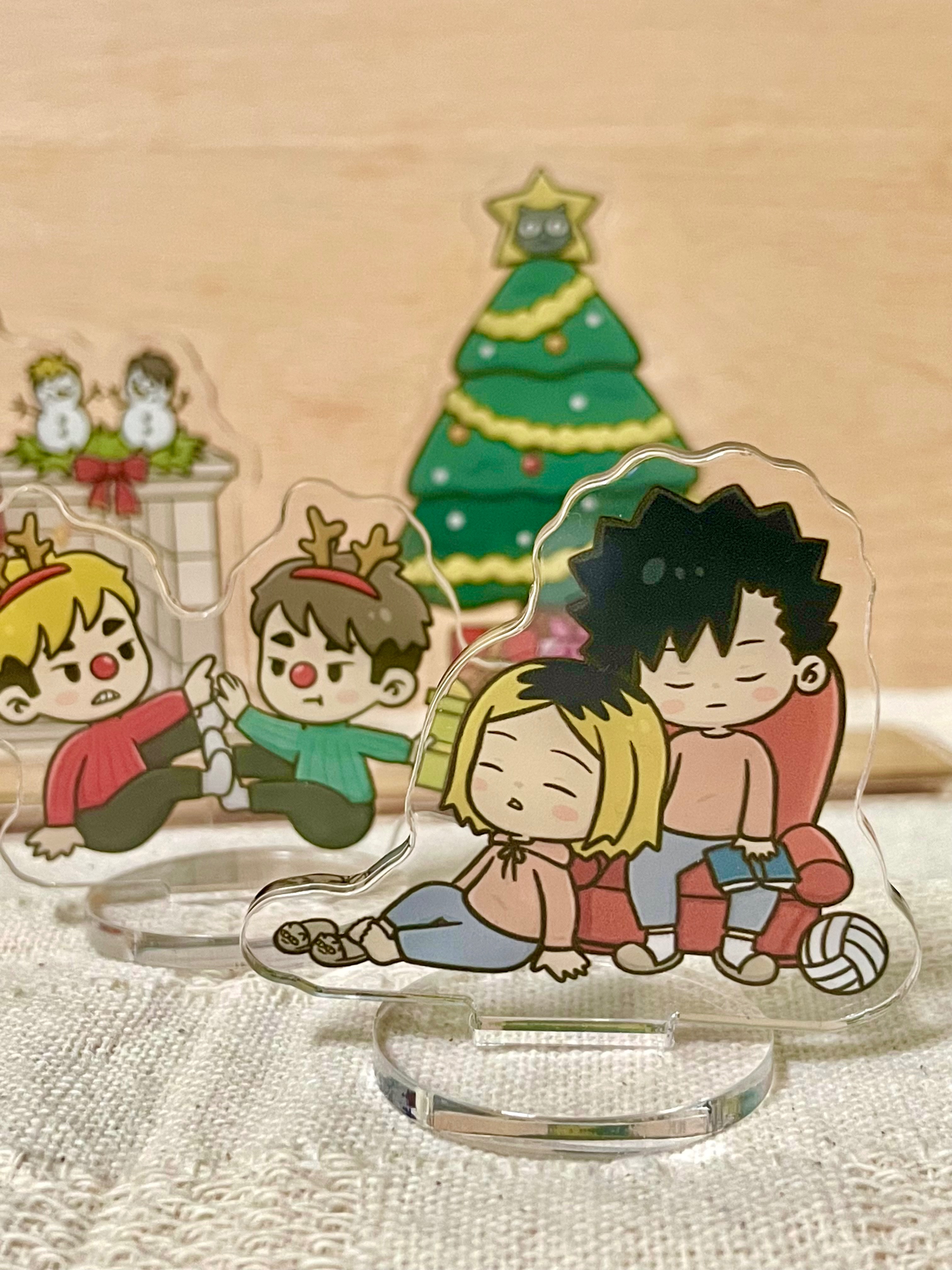 排球少年二創｜聖誕立牌組