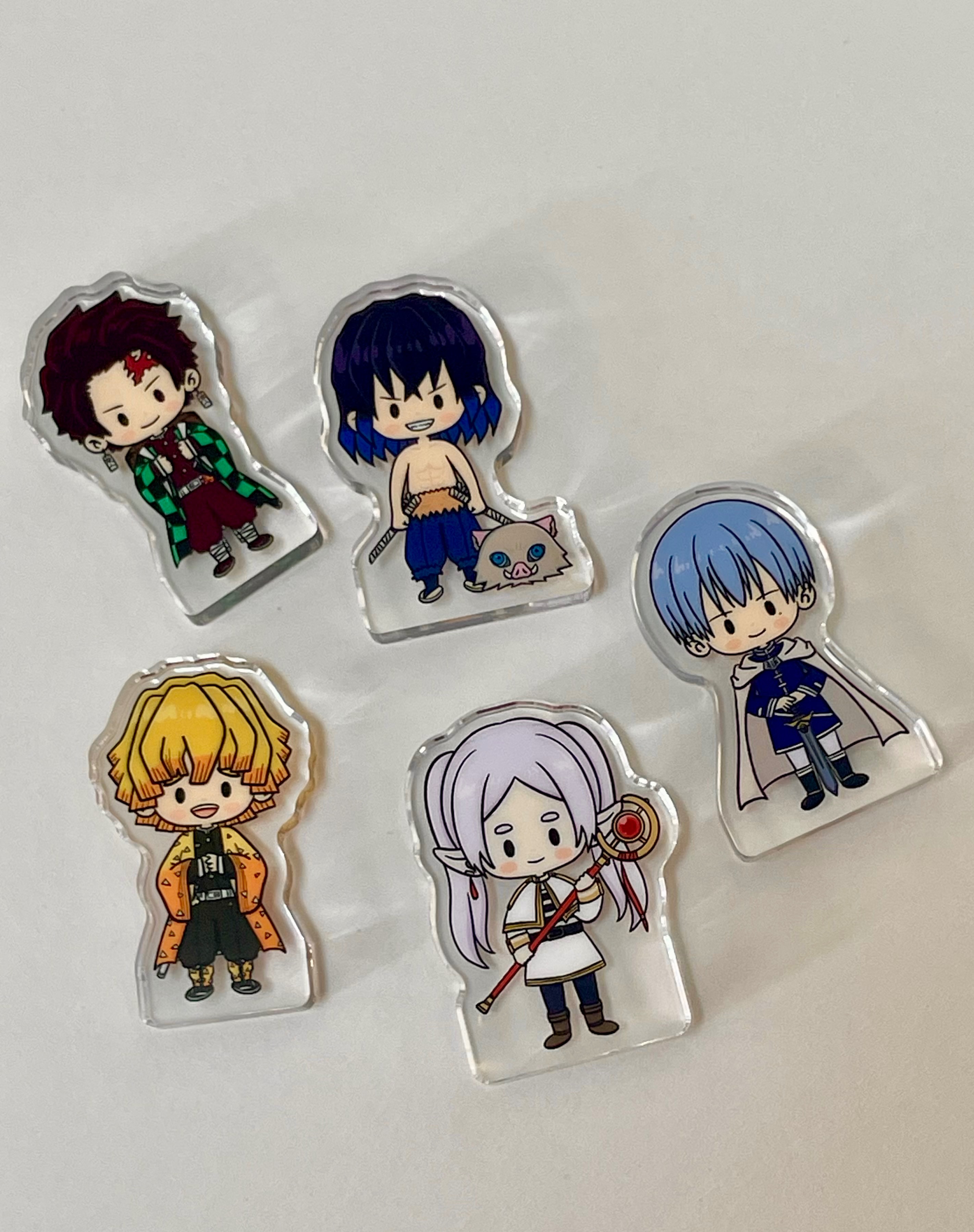 葬送的芙莉蓮、鬼滅之刃二創｜厚立牌