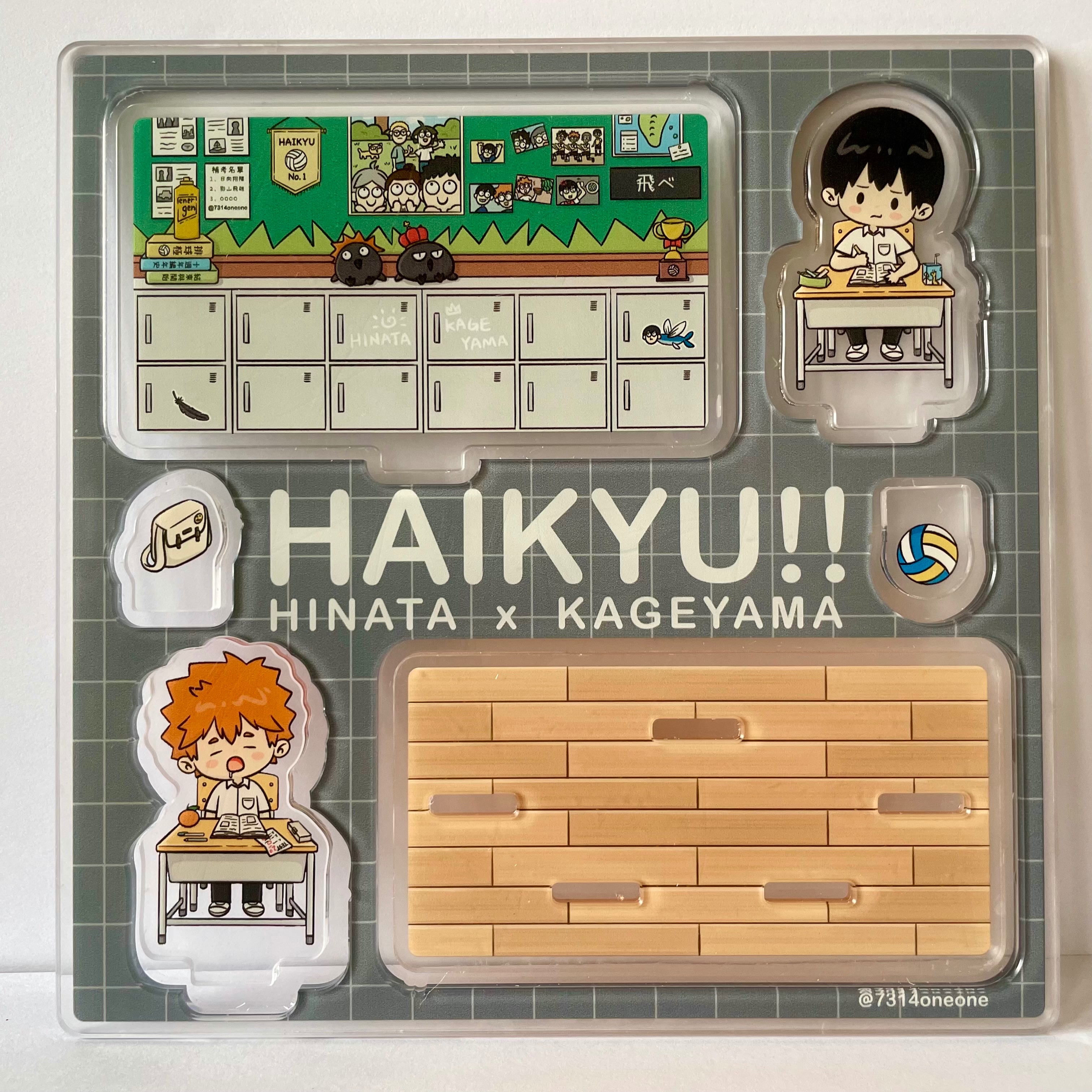 排球少年二創｜教室立牌組