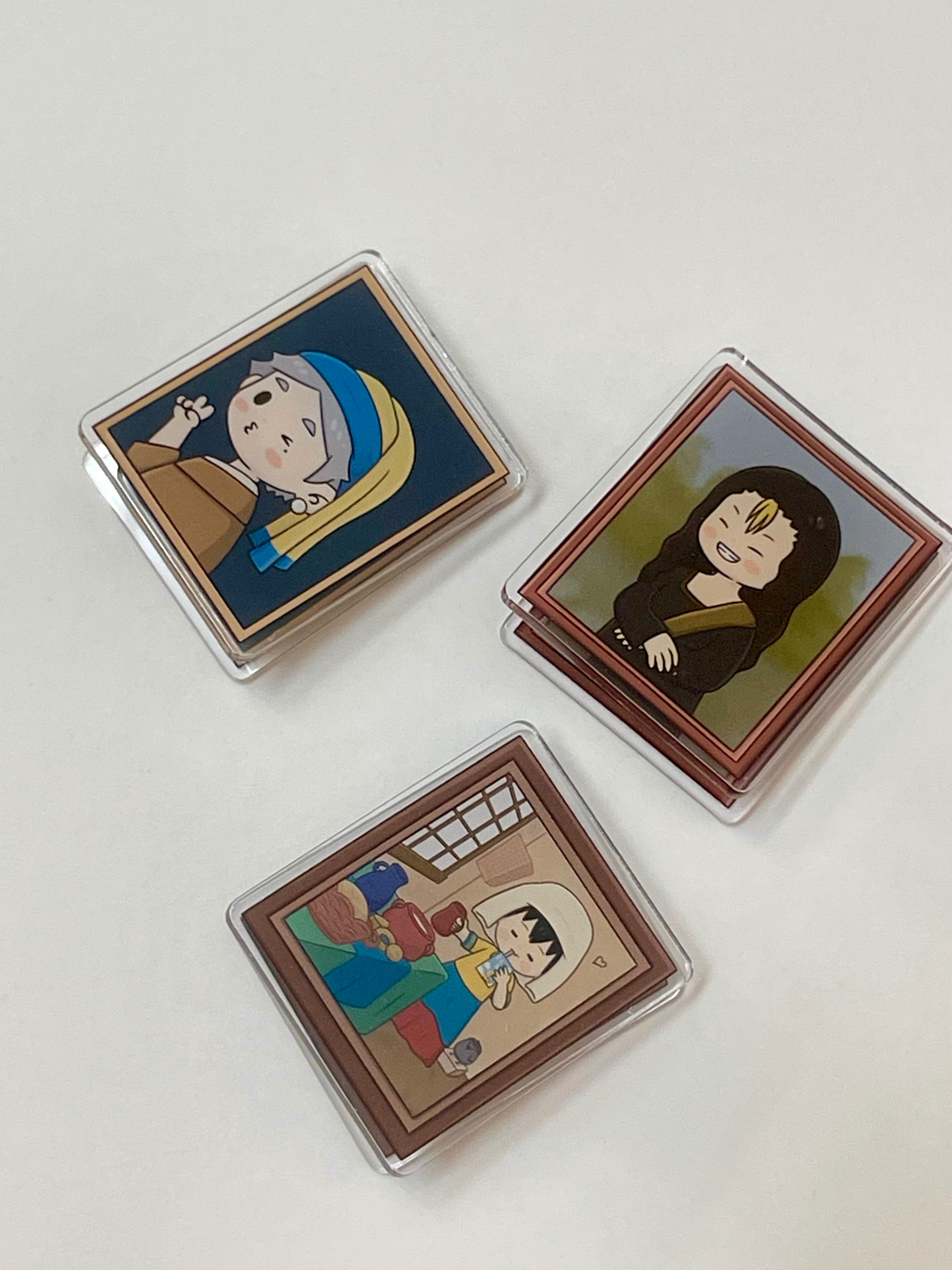 排球少年二創｜壓克力夾DIY