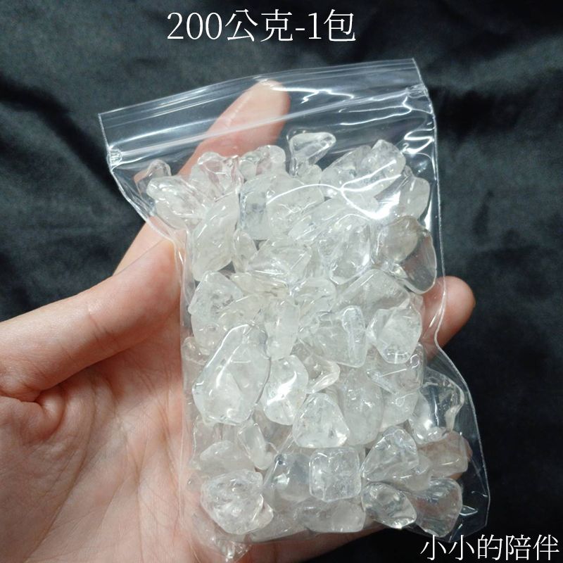 大顆粒白水晶200公克-1包