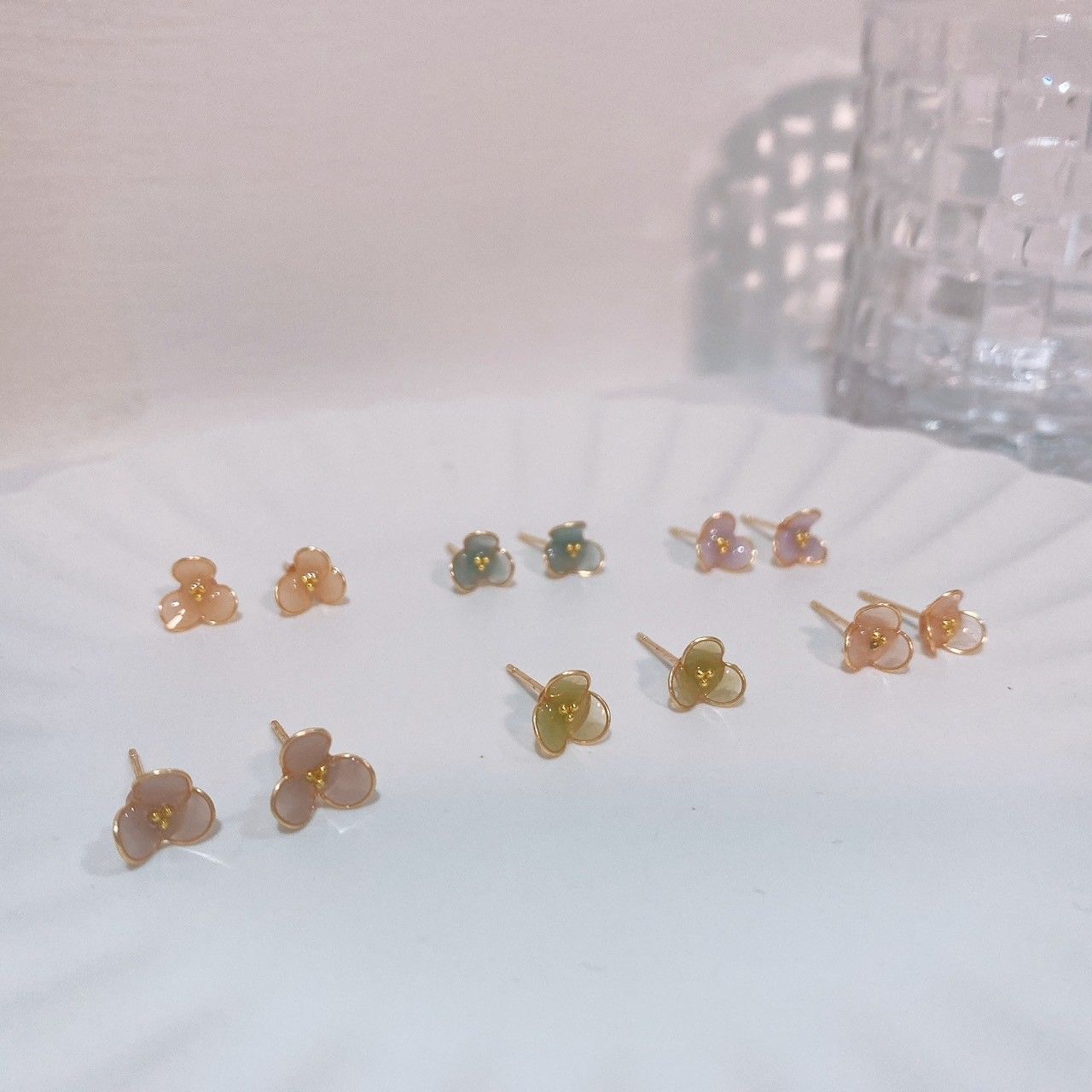 微花系列 *.｡☂ 金線款 | 包14K金耳針
