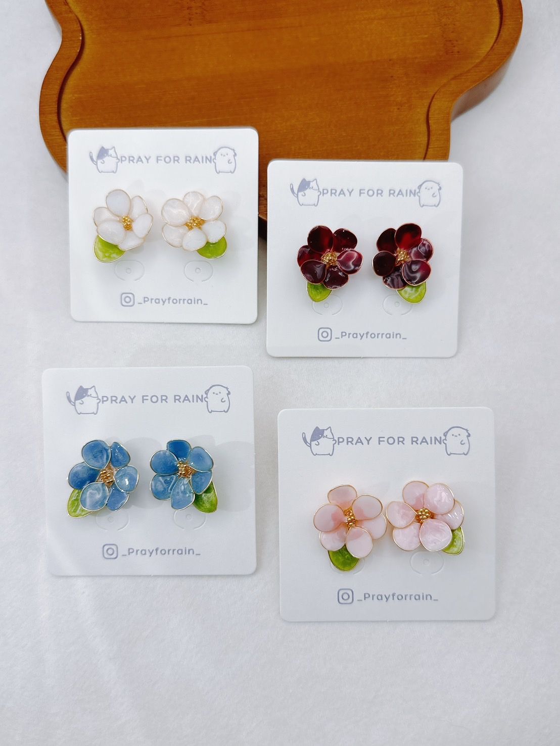 山茶花開 *.｡☂ 金線款 | 包14K金