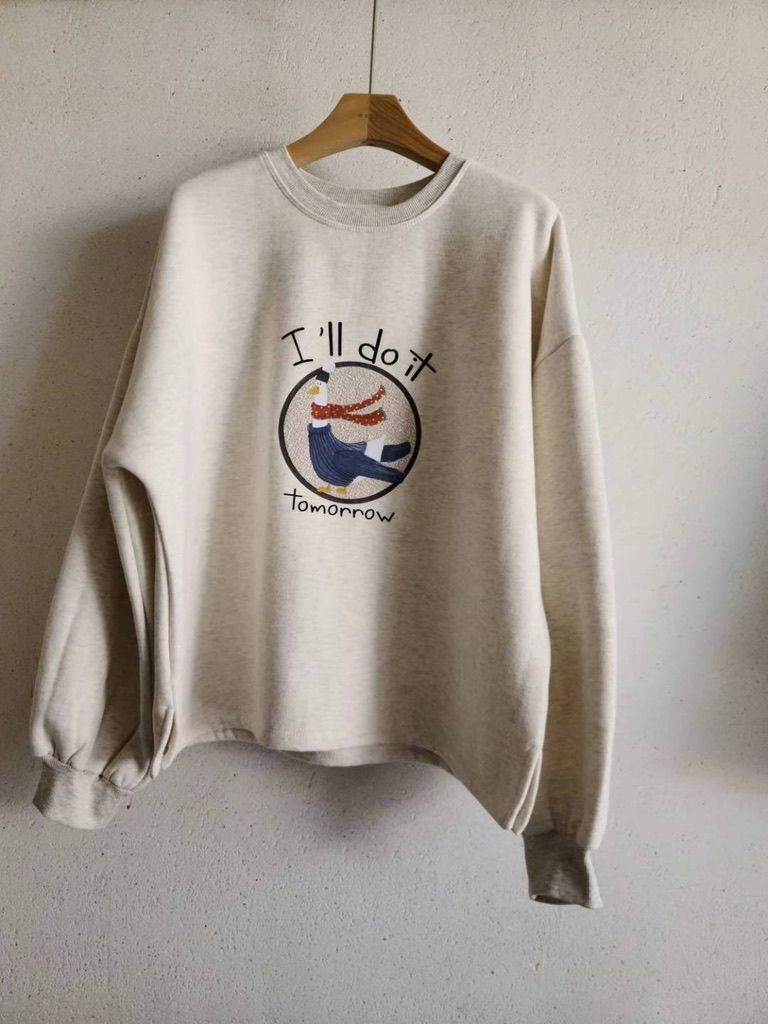 可愛白鵝系列衛衣（圍巾鵝/蛋糕鵝）