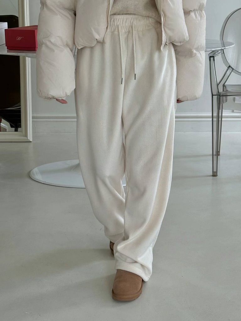 全鬆緊燈芯絨長褲（去年熱賣!!少量現貨）