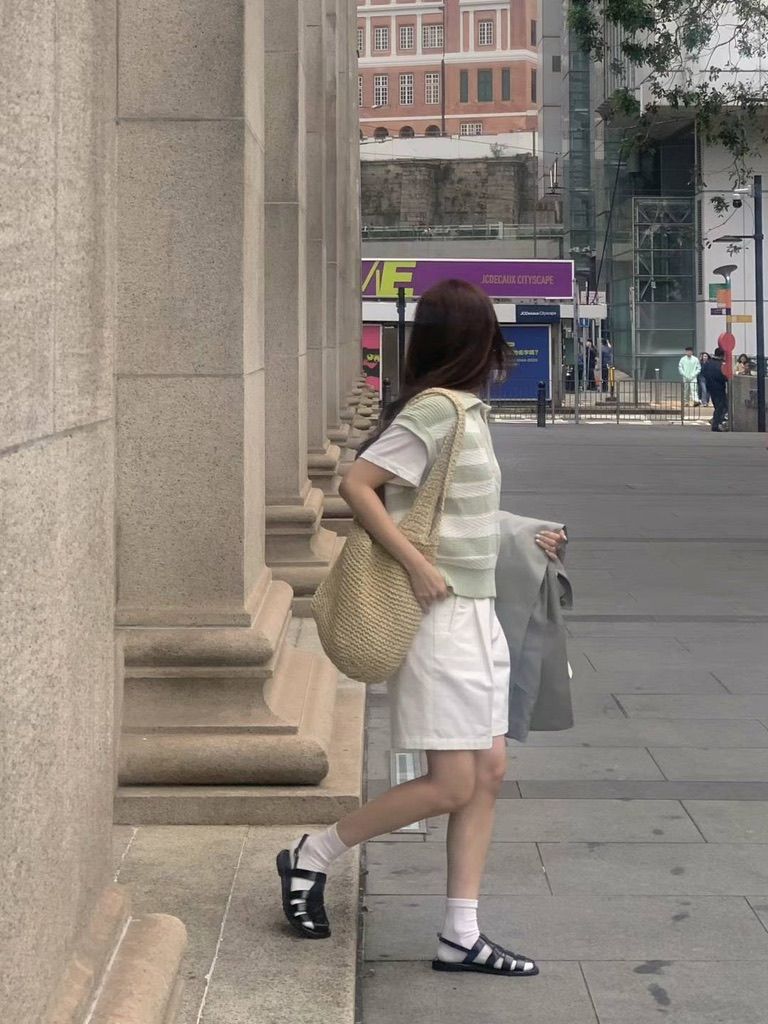 Venir針織寬條紋背心（去年熱賣款!!）