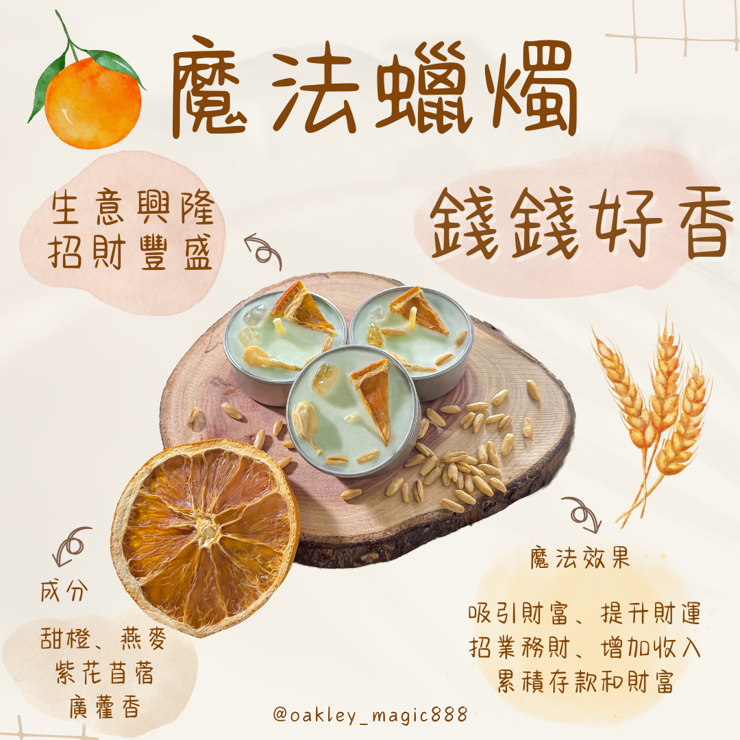 【魔法蠟燭】 淨化｜桃花｜愛情｜金錢｜好運｜療癒 蠟燭 （茶燭15ML）