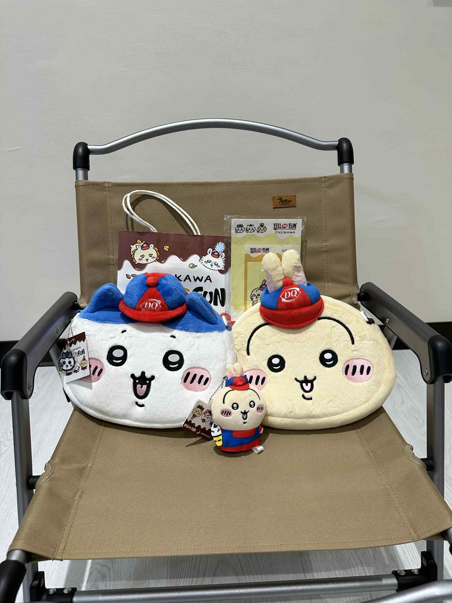 現貨✨吉伊卡哇 DQ Chiikawa 吉伊卡哇 側背包 吊飾