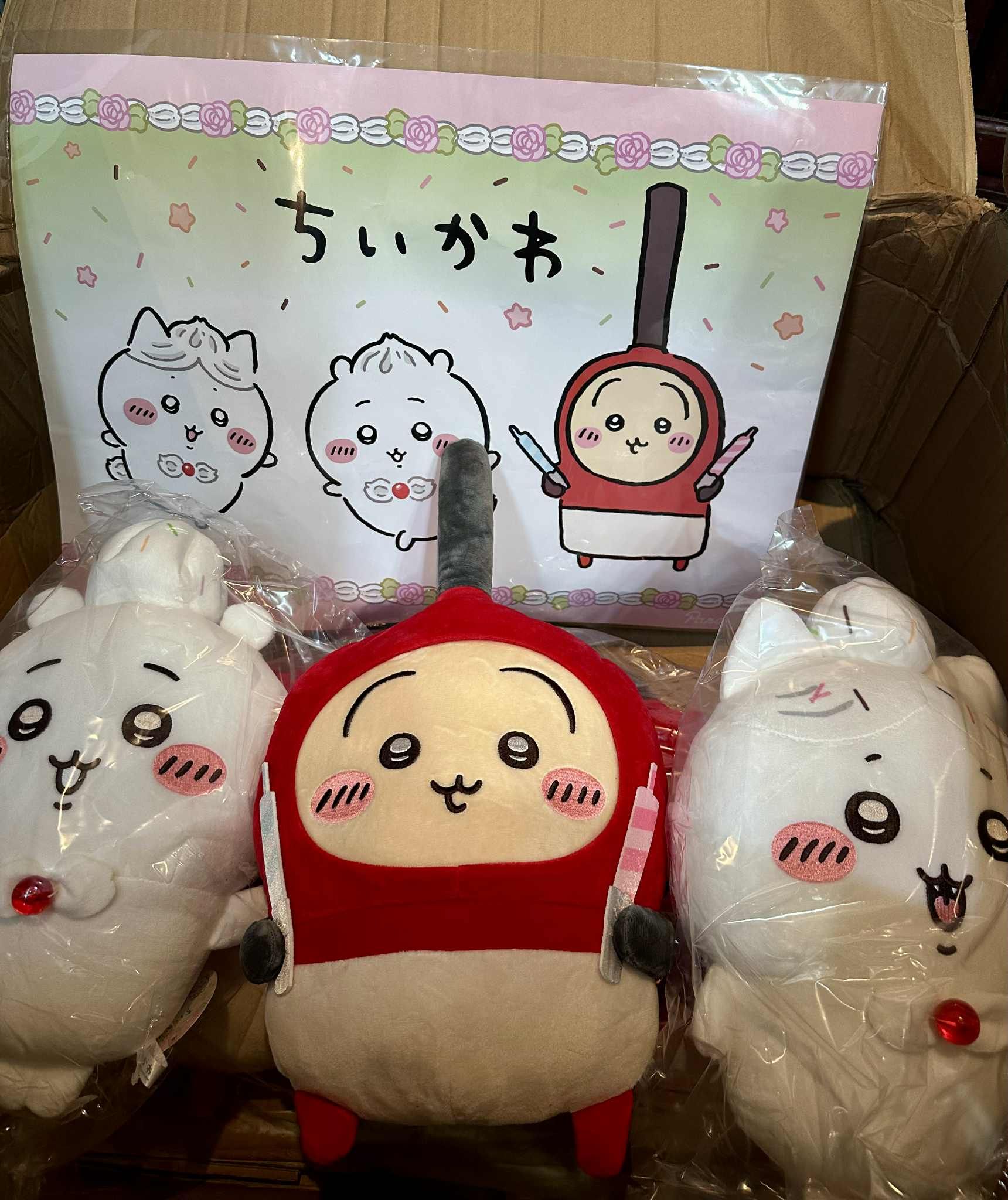 現貨✨吉伊卡哇 生日系列 兔兔 烏薩奇 30cm大娃玩偶 生日 交換禮物 萬聖節